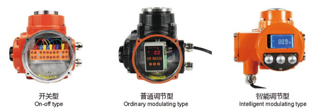 SQ精小型91麻豆精品国产精品執行器型號示例