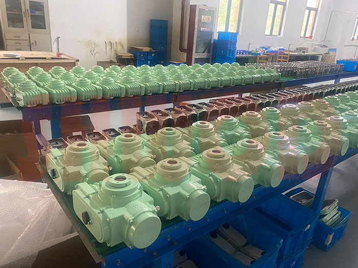 SQ精小型91麻豆精品国产精品執行器出廠前檢驗