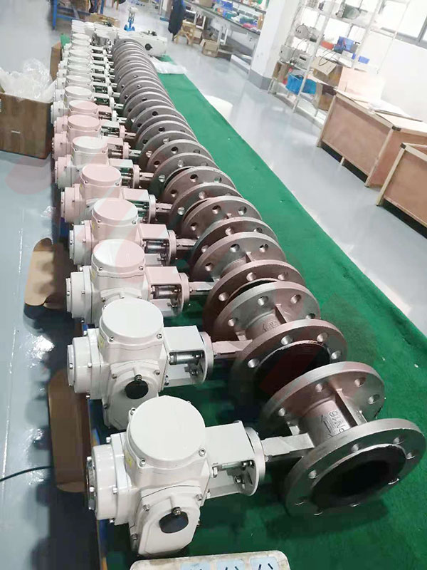 不鏽鋼91麻豆精品国产精品法蘭蝶閥出廠前檢驗
